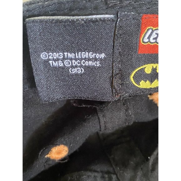 Snapback 2013 Lego Batman Cap Hat Youth Adjustable Size DC Comics Lego Brand EUC - Picture 6 of 12
